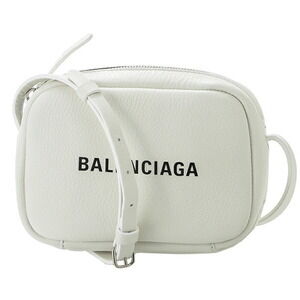 Balenciaga Everyday Camera Bag White leather